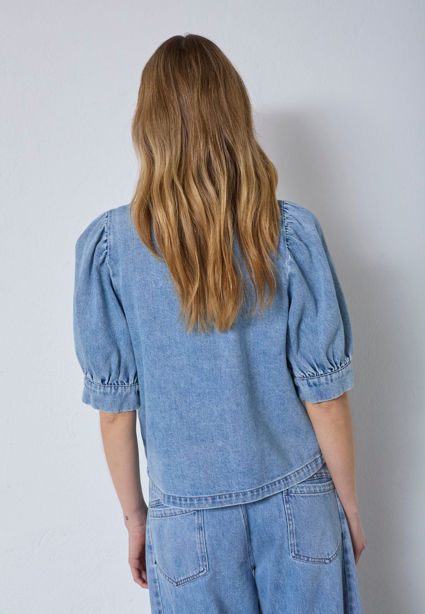 Co'Couture - AsjaCC Denim Blouse