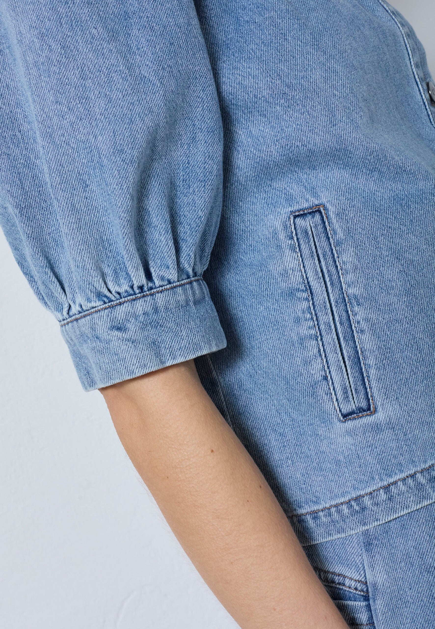 Co'Couture - AsjaCC Denim Blouse