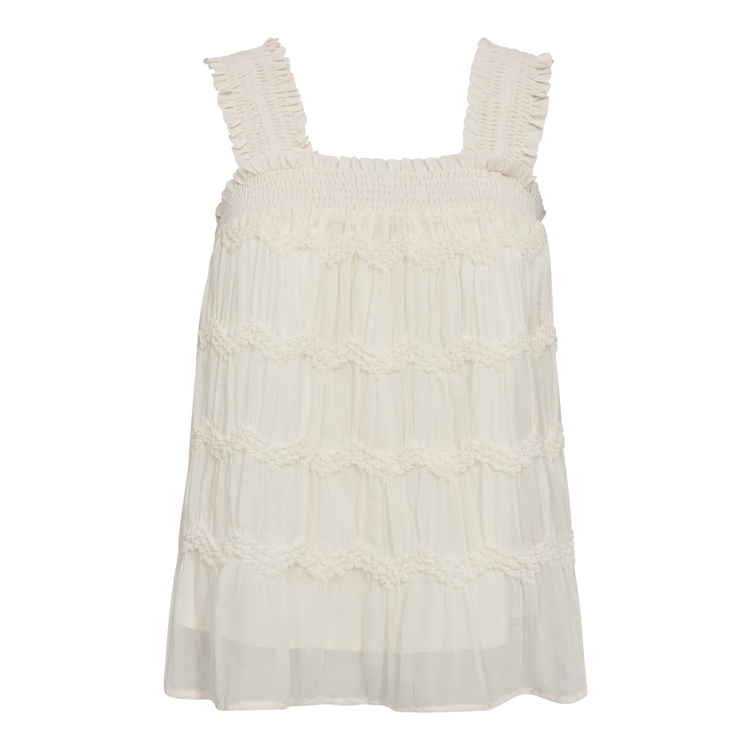 Co'Couture - JerryCC Smock Strap Top