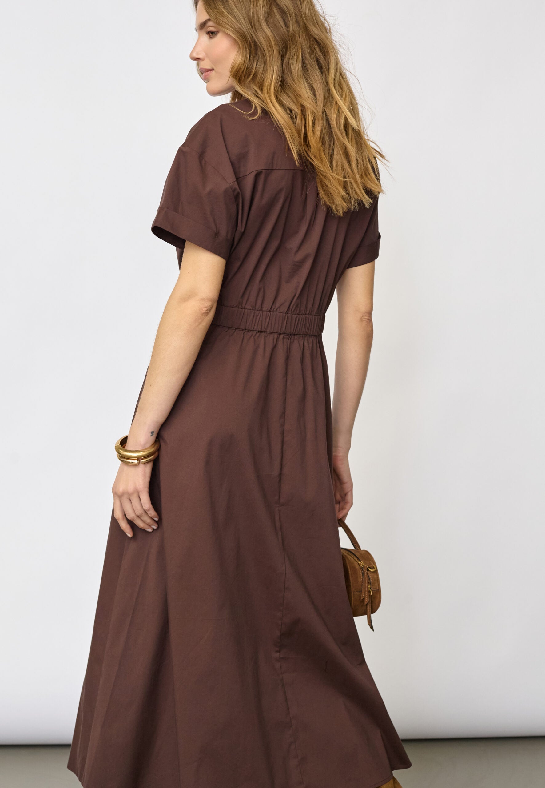 Co'Couture - ElaraCC Wrap Dress, brun