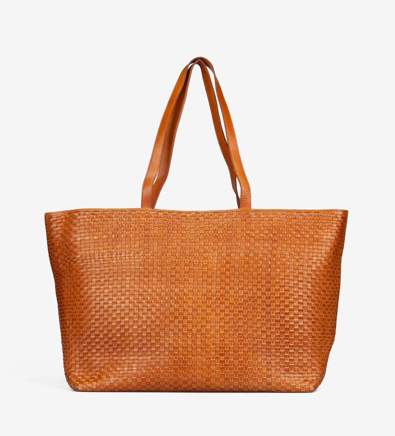 Lecco Shopper Braiding fra Montana Cognac
