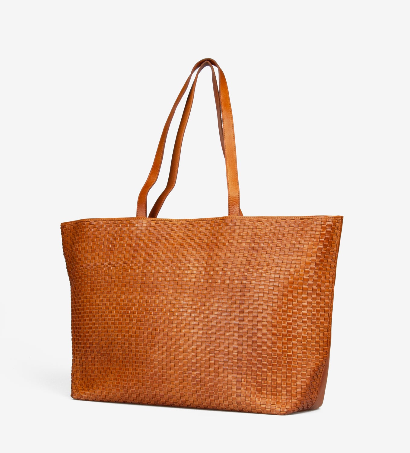 Lecco Shopper Braiding fra Montana Cognac