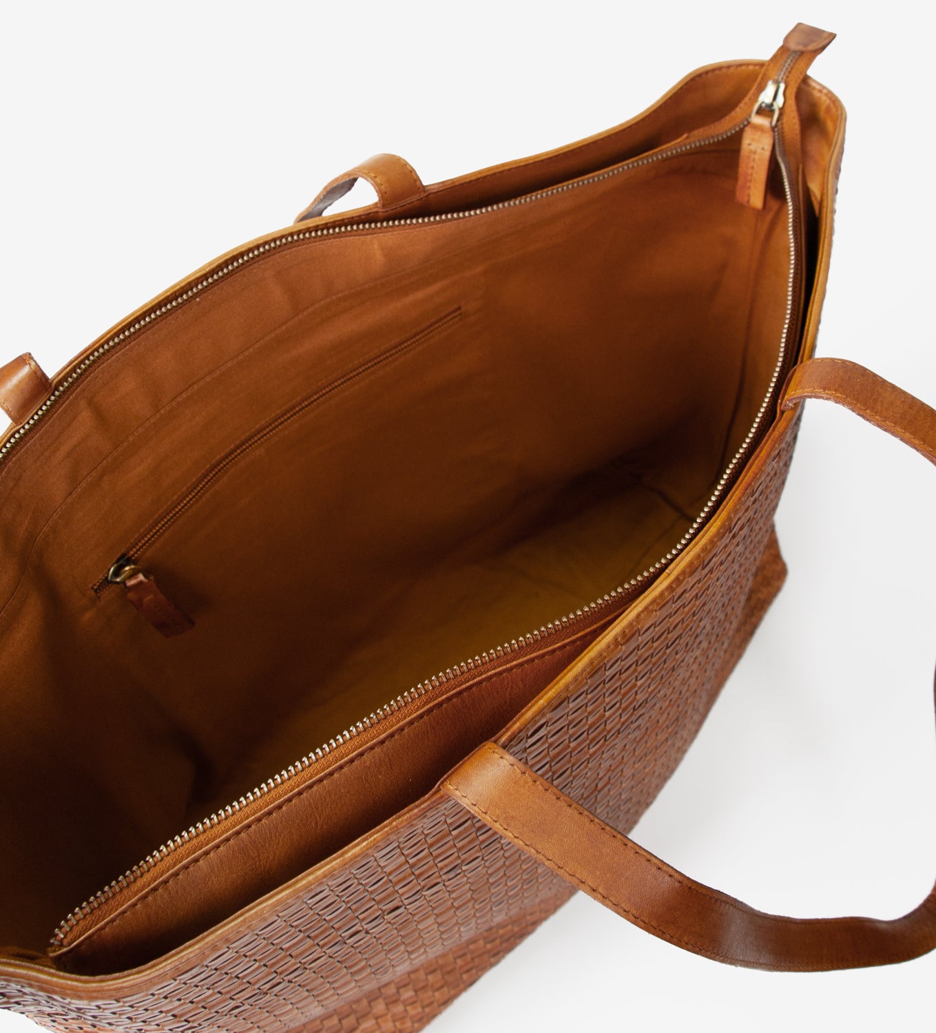 Lecco Shopper Braiding fra Montana Cognac