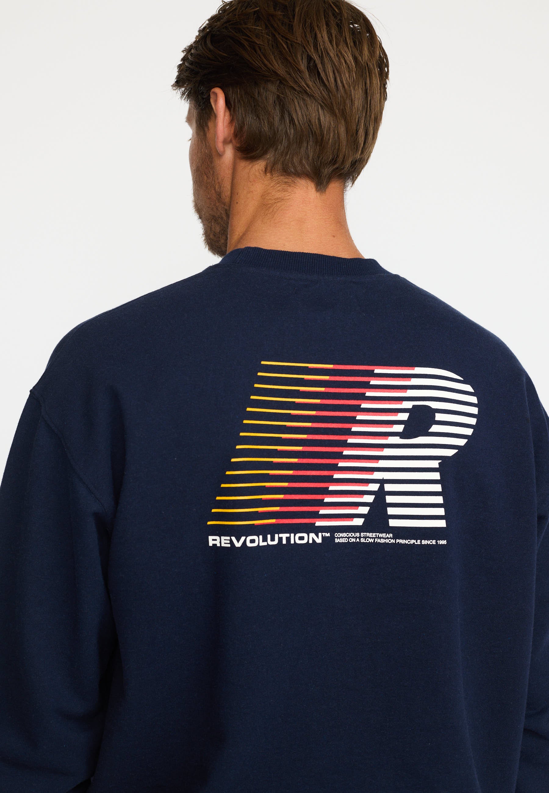 Revolution - Regular Crewneck Navy Revolution