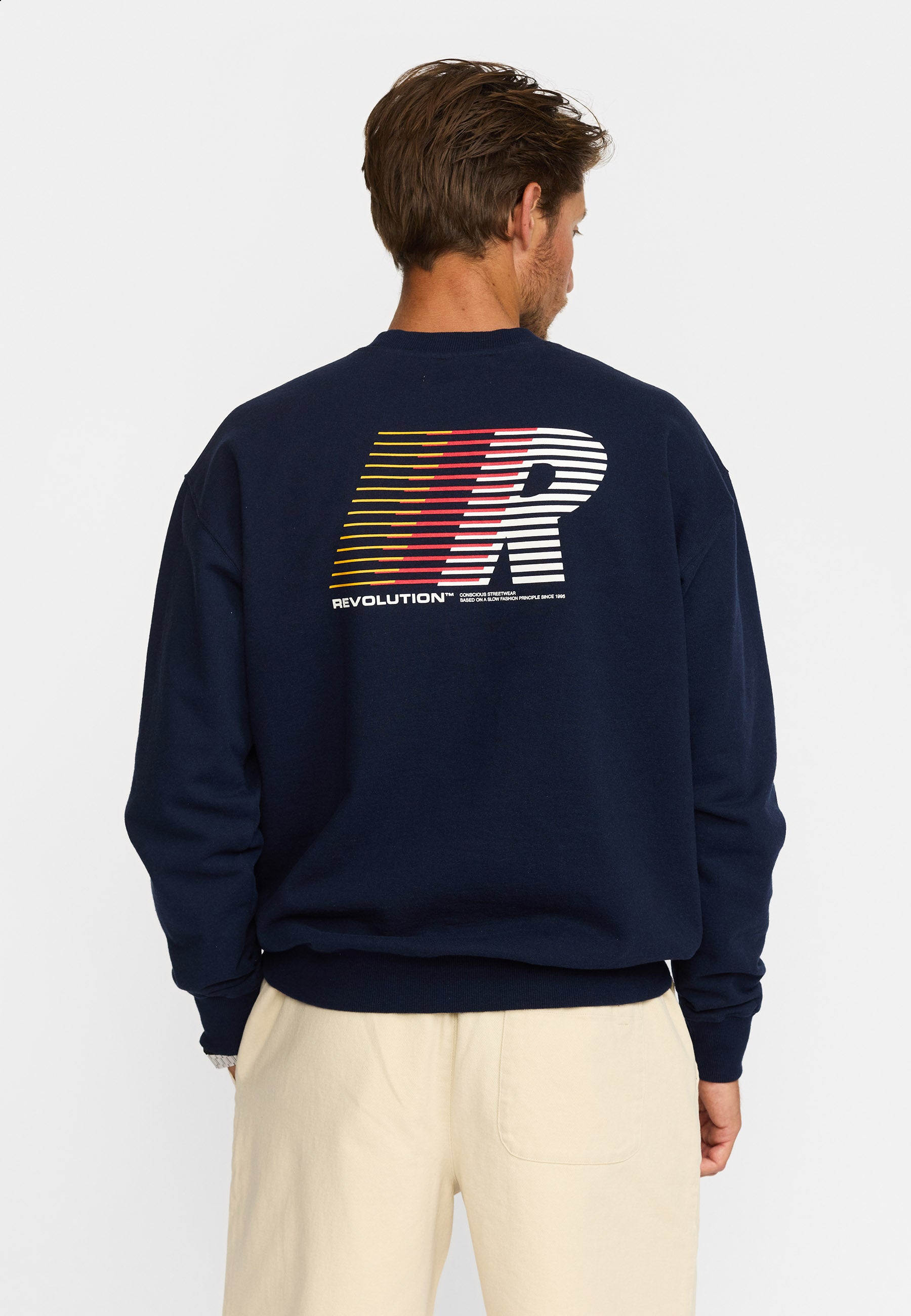 Revolution - Regular Crewneck Navy Revolution