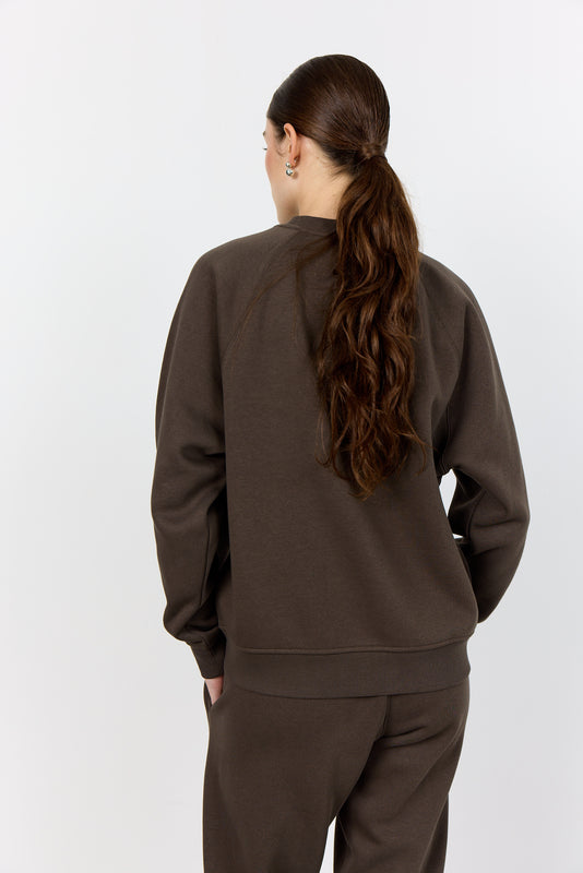 Leveté Room - LR-Nuka 11 Sweatshirt Mørkebrun