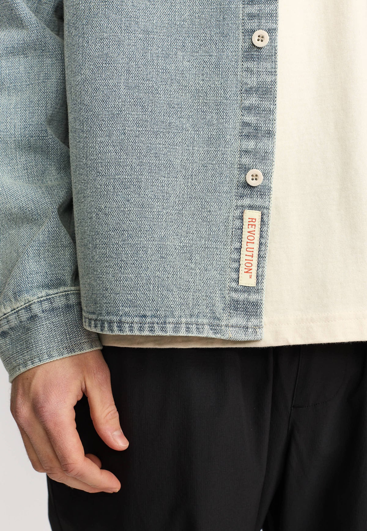 Revolution - Casual shirt, denim