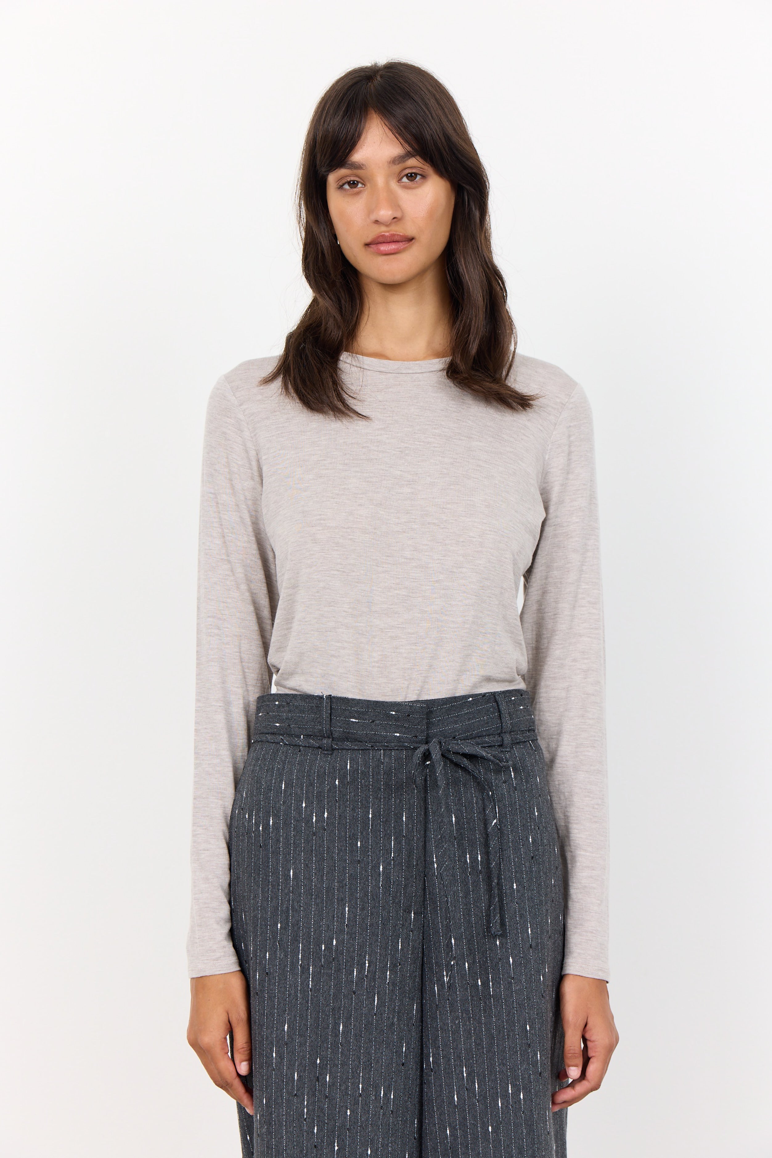 Leveté Room LR-Josephine Bluse, Sand