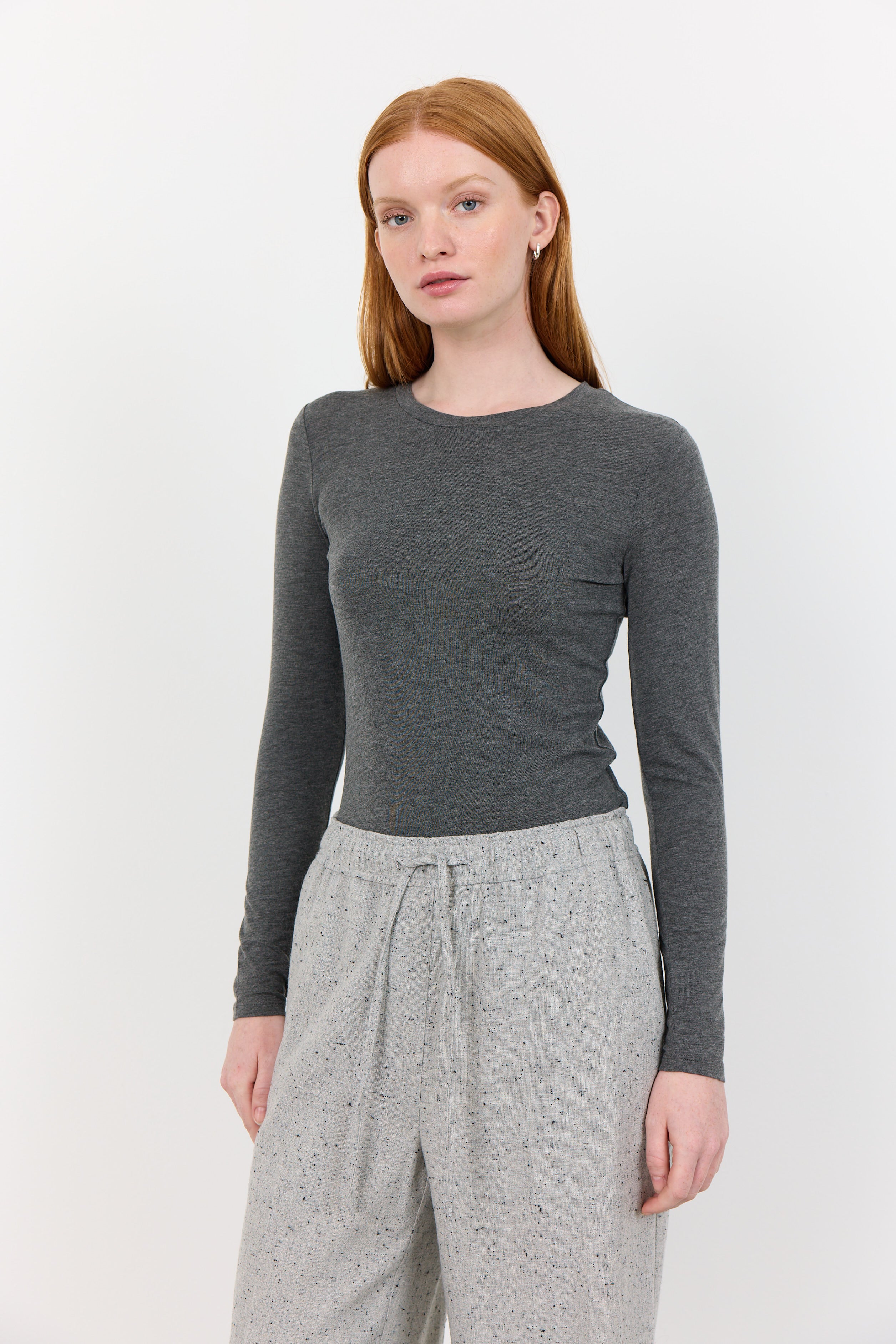 Leveté Room LR-Josephine Bluse, Grå