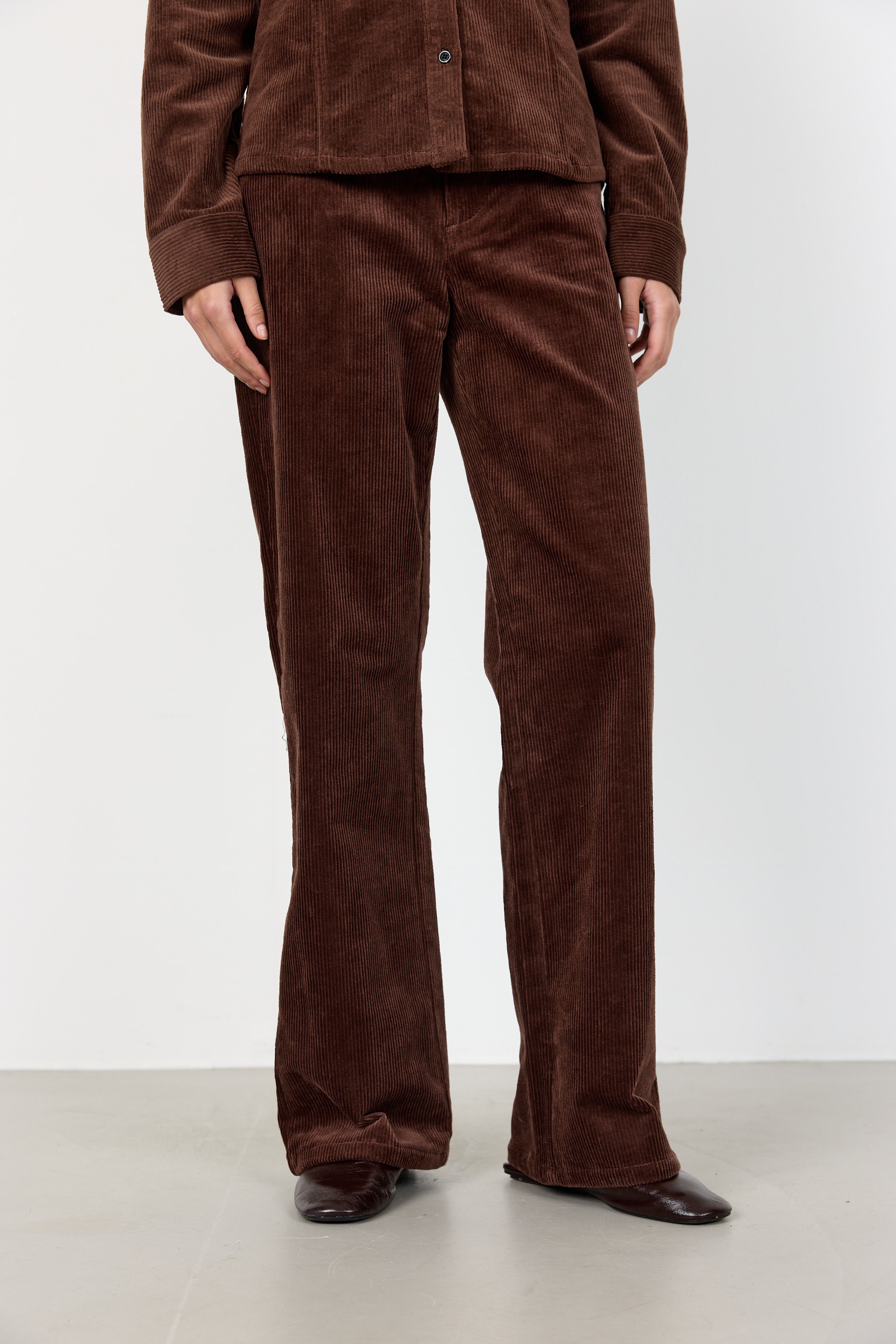 Leveté Room - LR-Orlando 3 bukser i brun