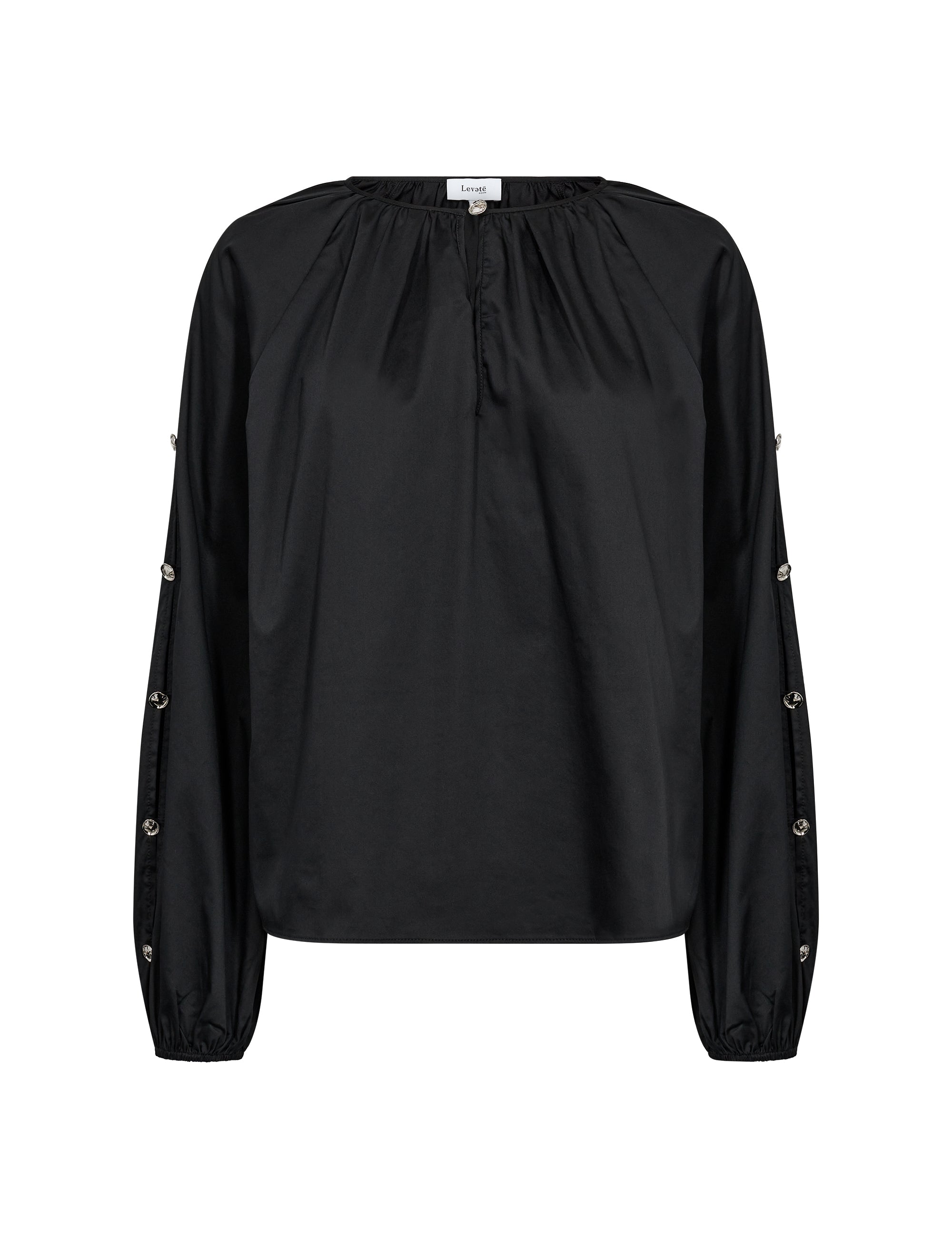 Leveté Room - LR-Isla 131 bluse i sort