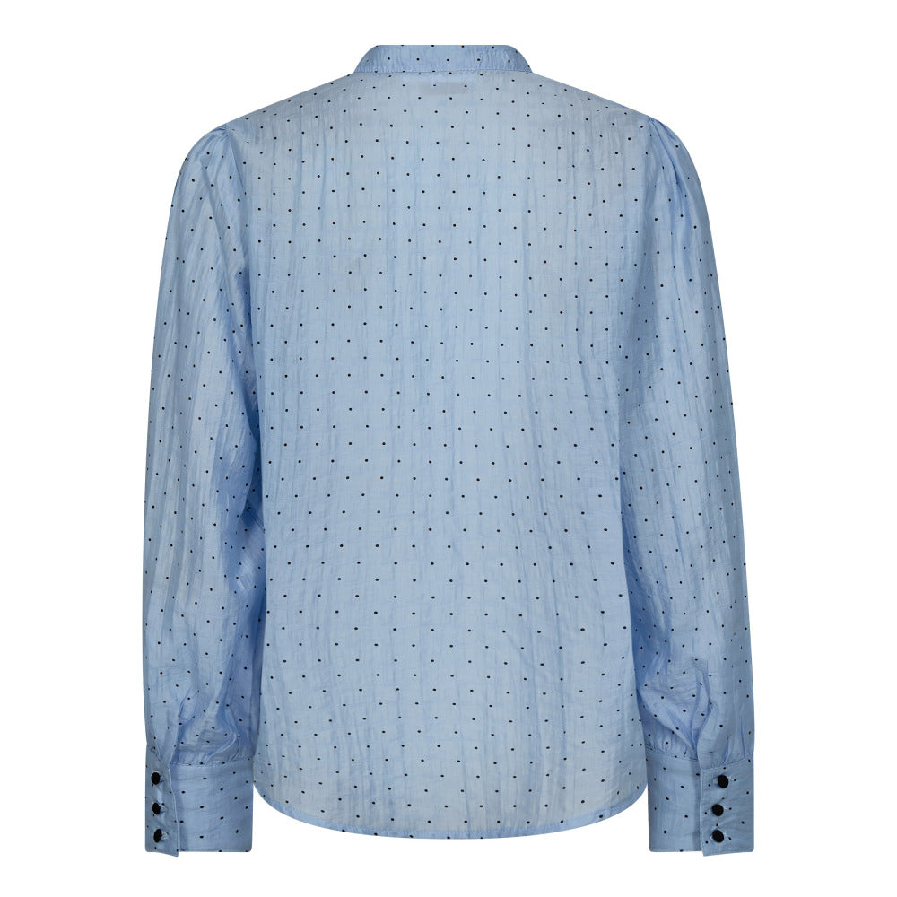 Co' Couture - DallyCC Dot Shirt, pale blue