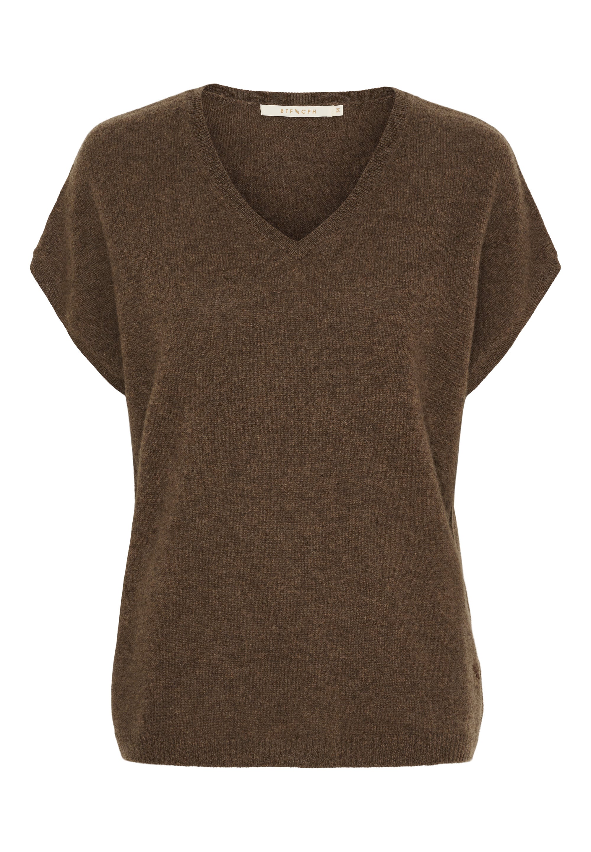 BTF CPH - BTFJuliette Pure Cashmere Pullover - Dark Brown