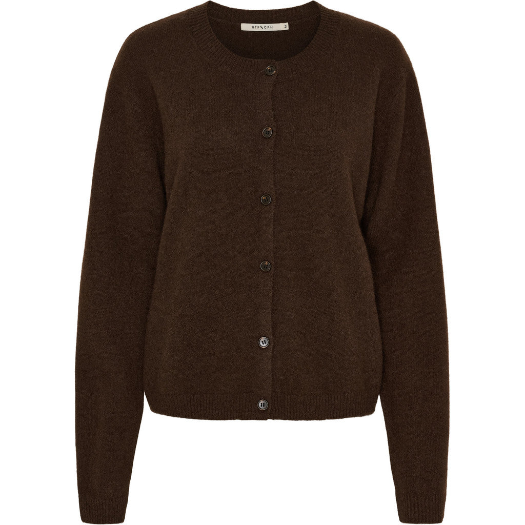 BTF CPH - BTFSofia Yak Cardigan, brun