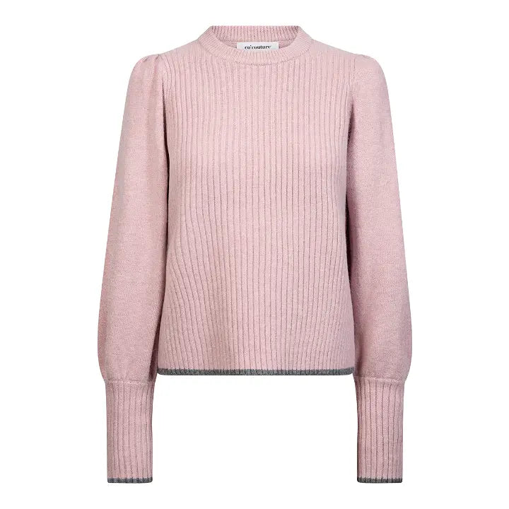 Co' Couture - RowCC Puff Rib Knit Rosa