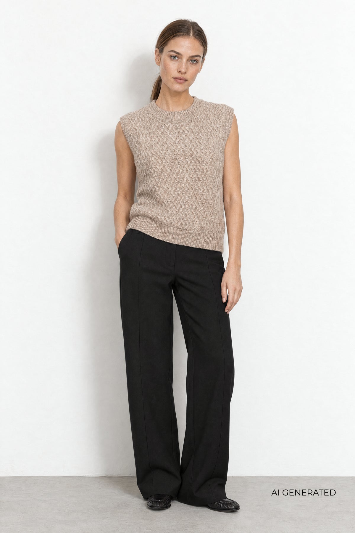 Levete Room LR-Urban 2 Waistcoat – Mushroom Melange