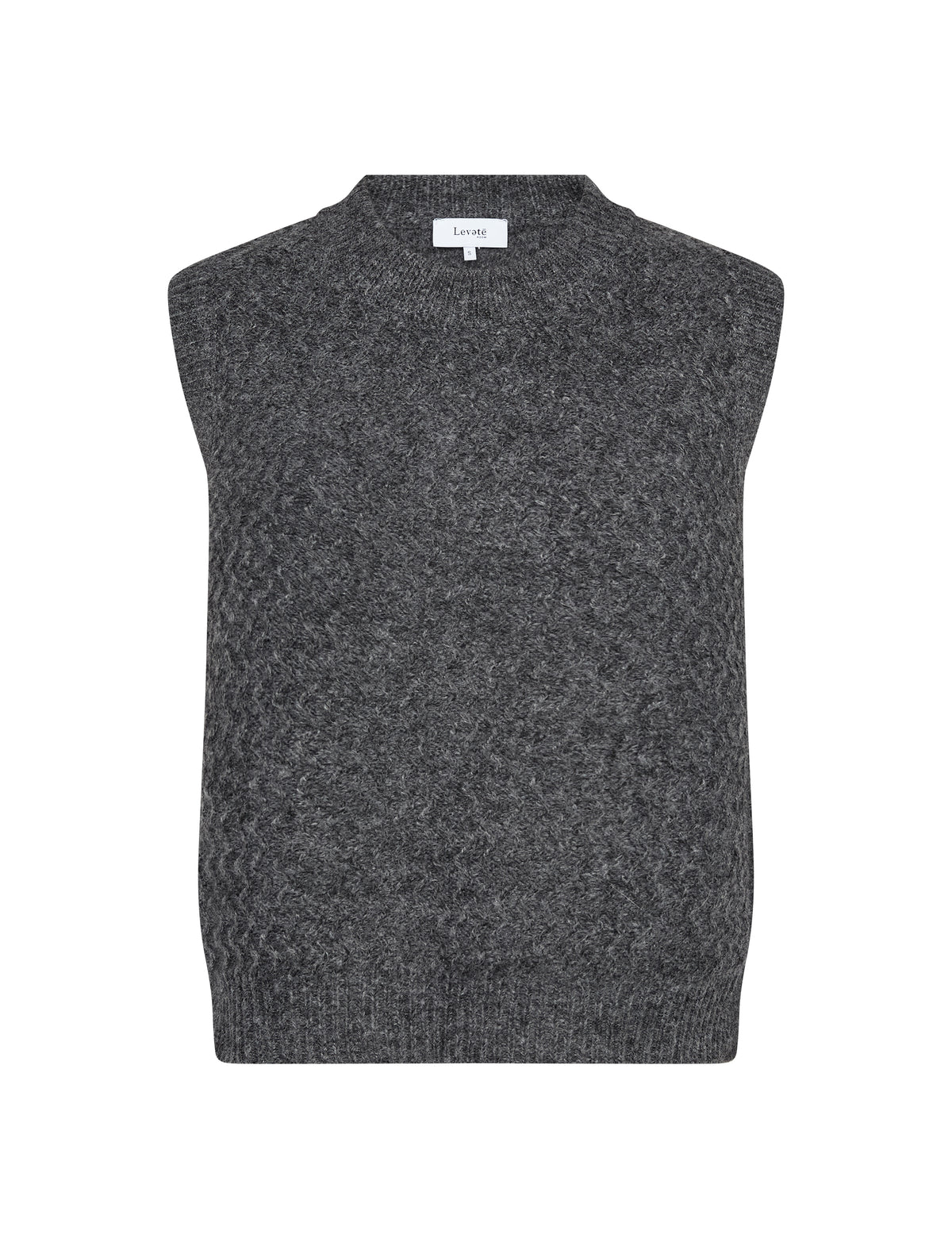 Levete Room LR-Urban 2 Waistcoat – Dark Grey Melange