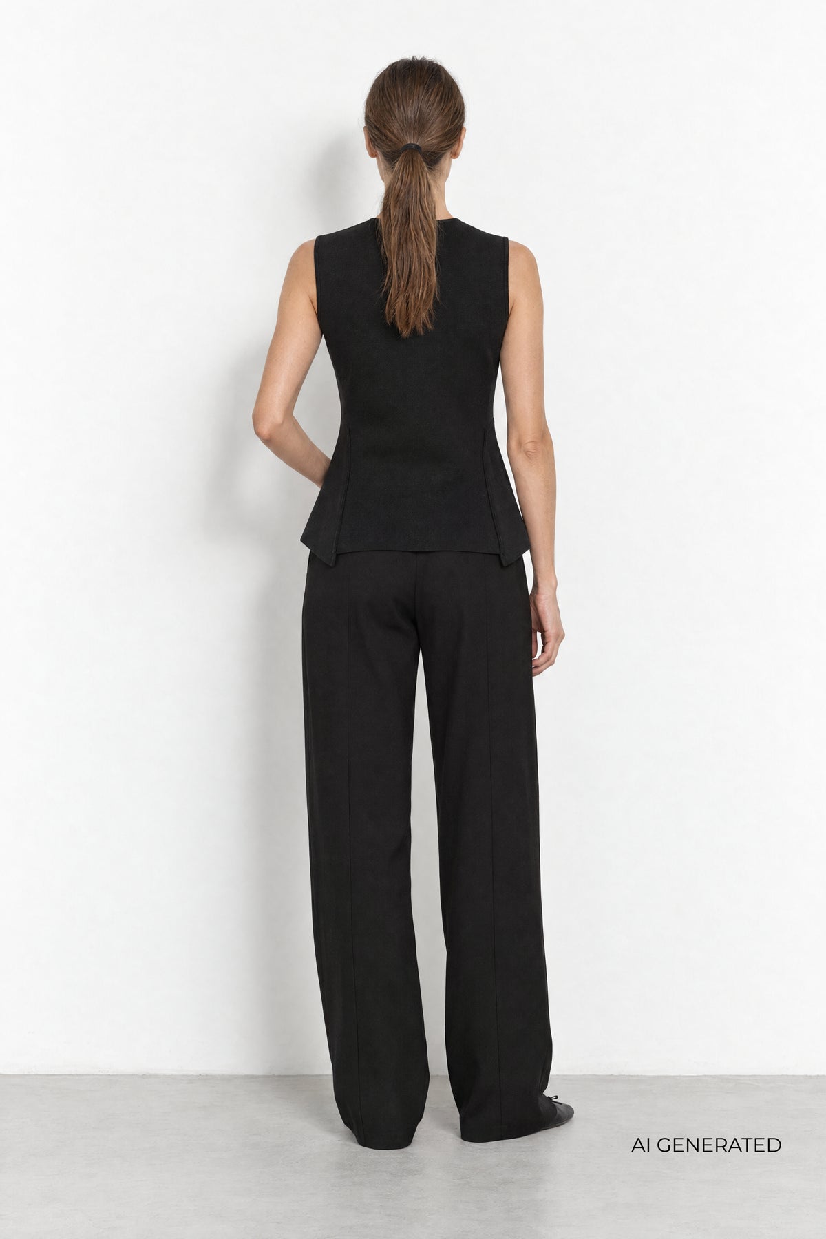 Levete Room LR-Ubah 2 Waistcoat – Black