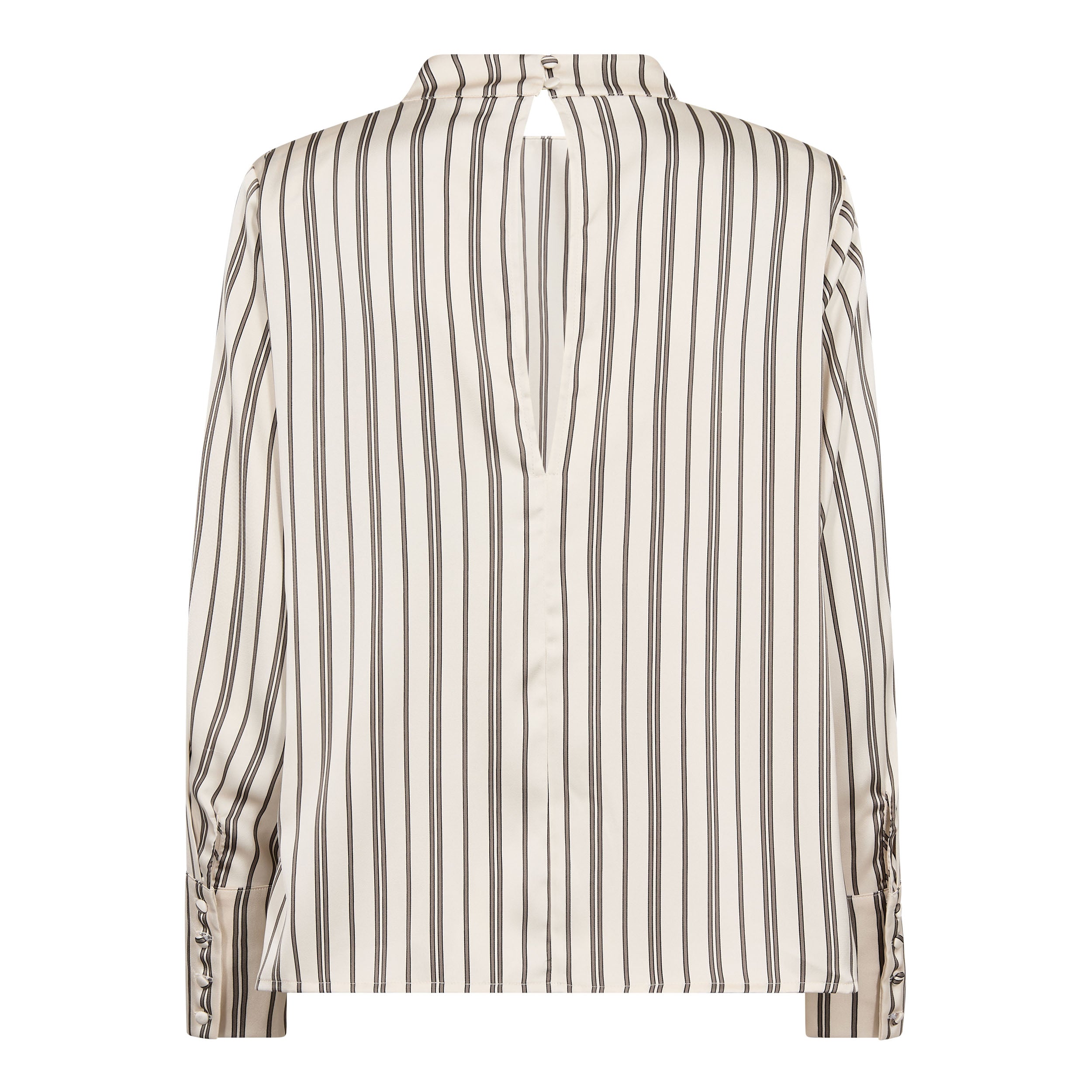 Co'Couture - HellyCC Button Stripe Blouse
