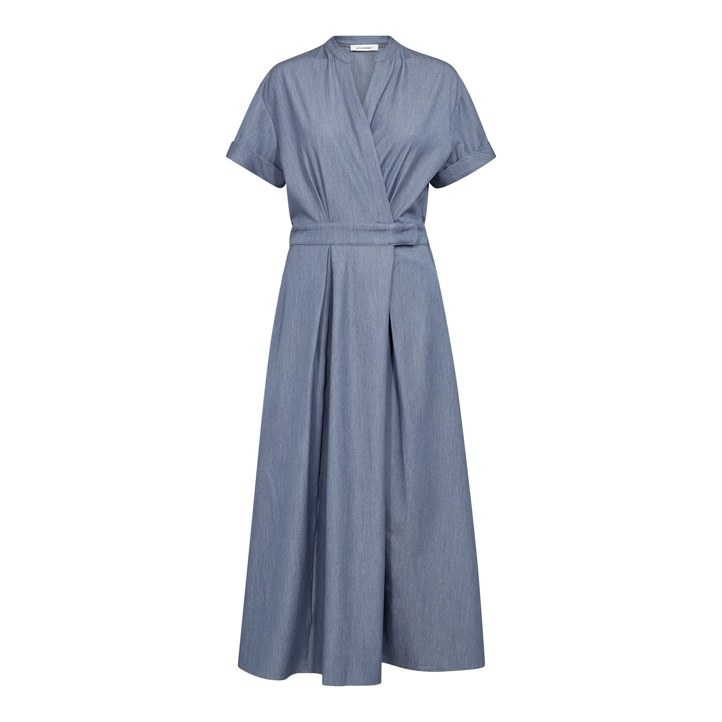 Co'Couture - TerryCC Wrap Dress, ash blue