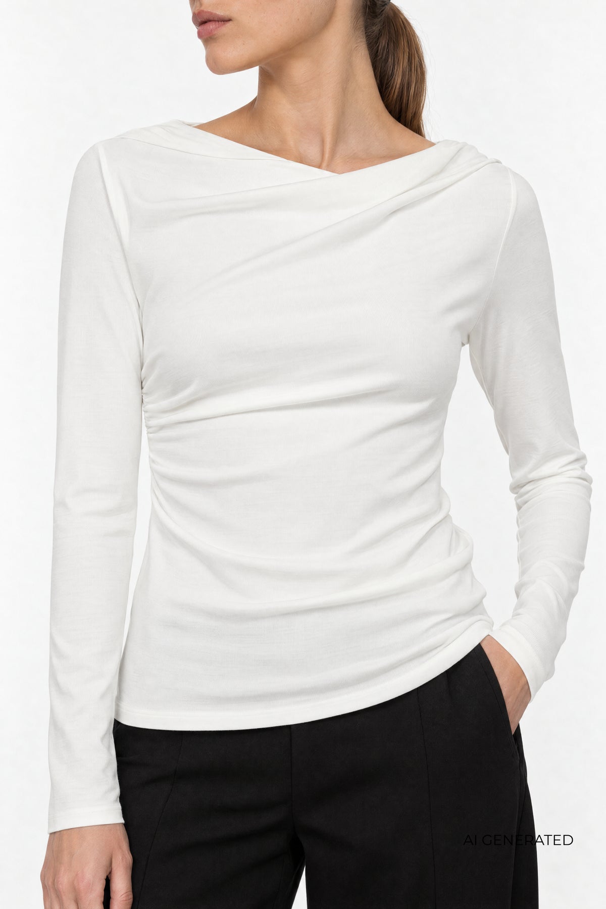 Leveté Room – LR-UNICO 1 Bluse – Star White