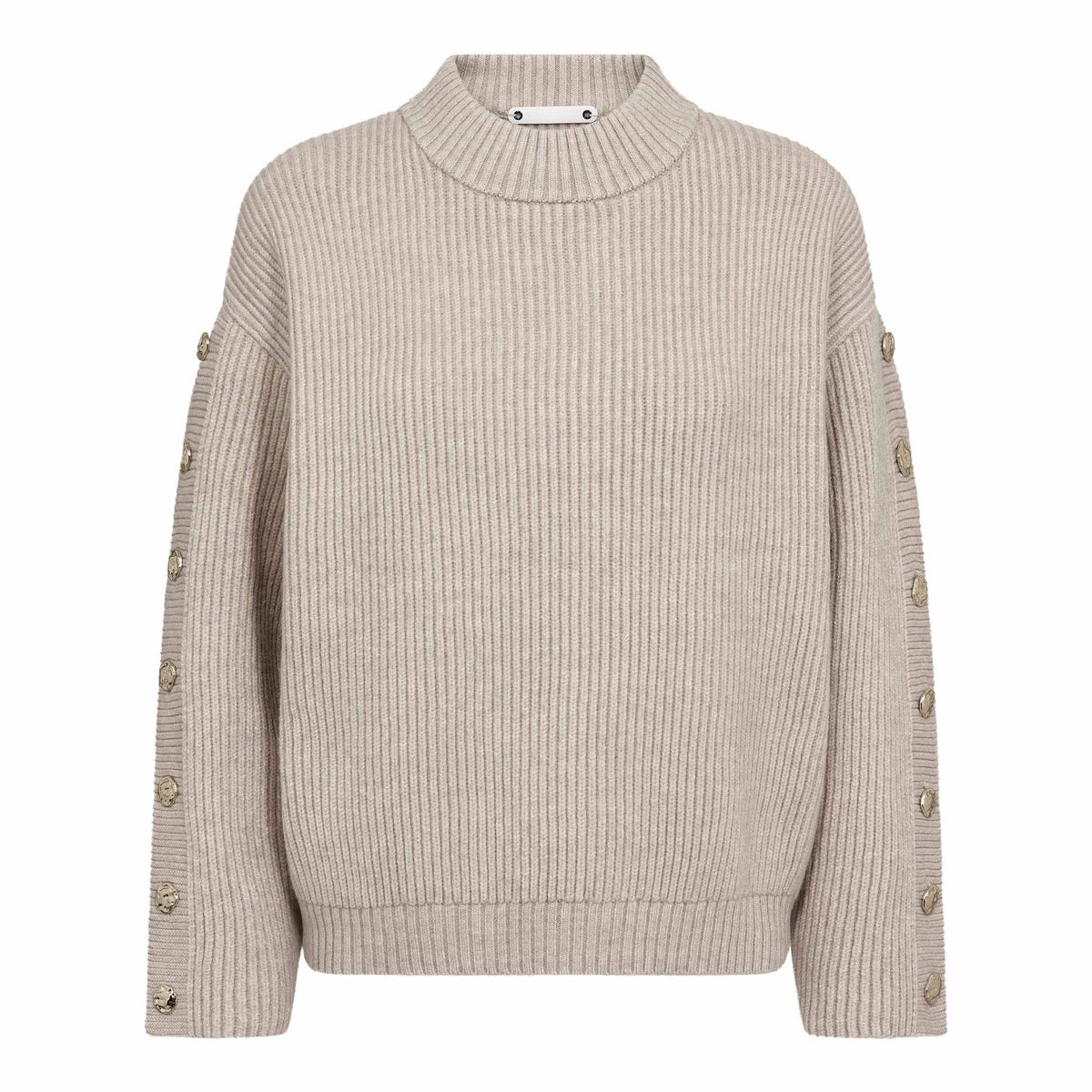 Co'Couture - RowCC Button Sleeve Knit