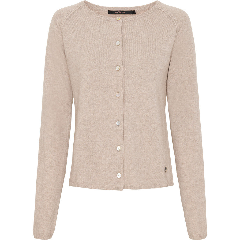 BTF Cph Cashmere cardigan, oat