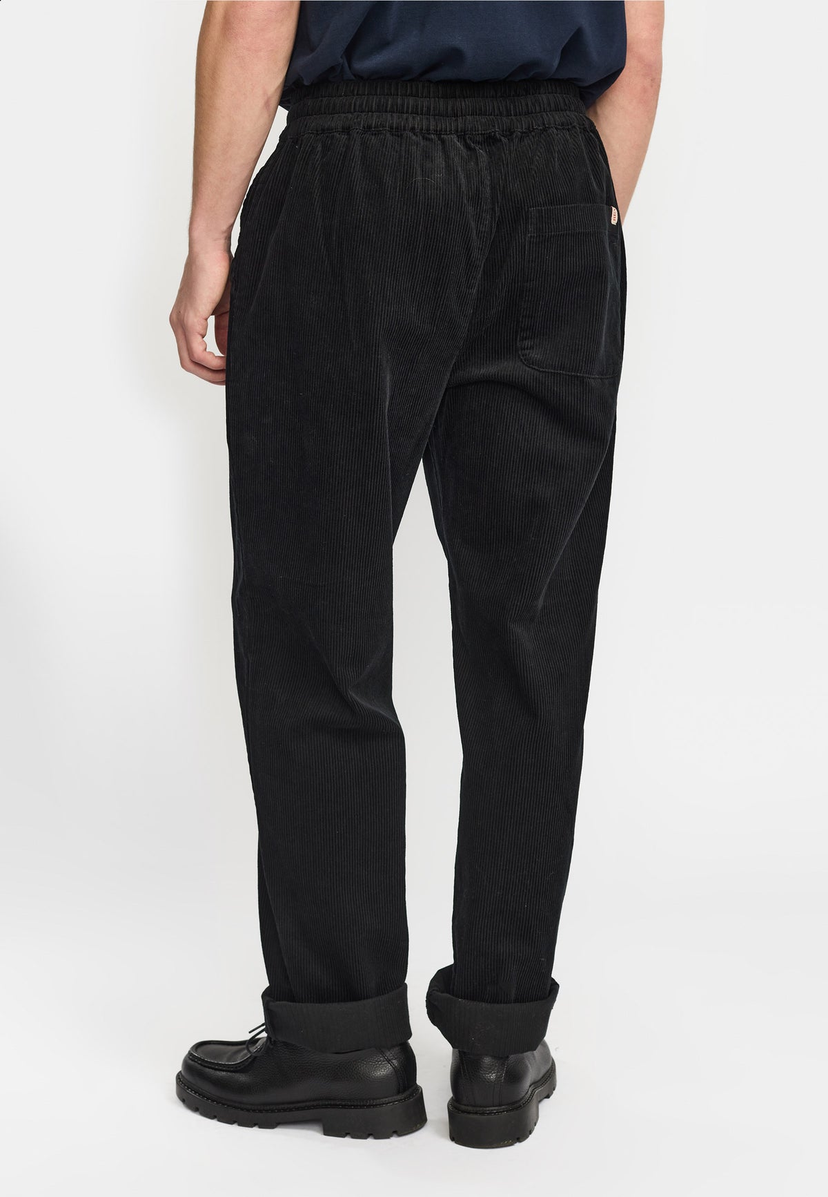 Revolution - Casual trousers, sort fløjl