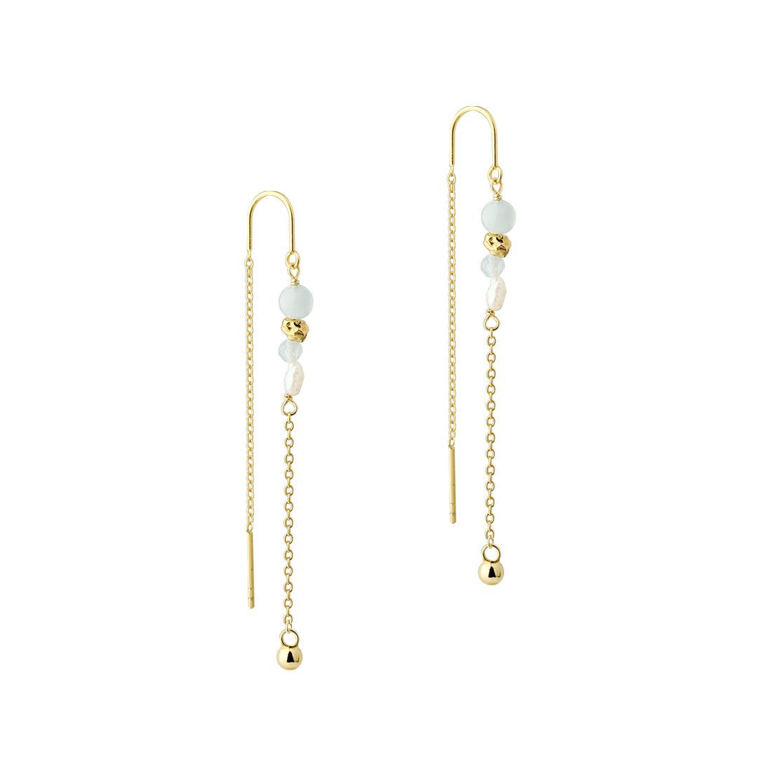 Aqua Dulce - Sinna Pearl Thread, guld