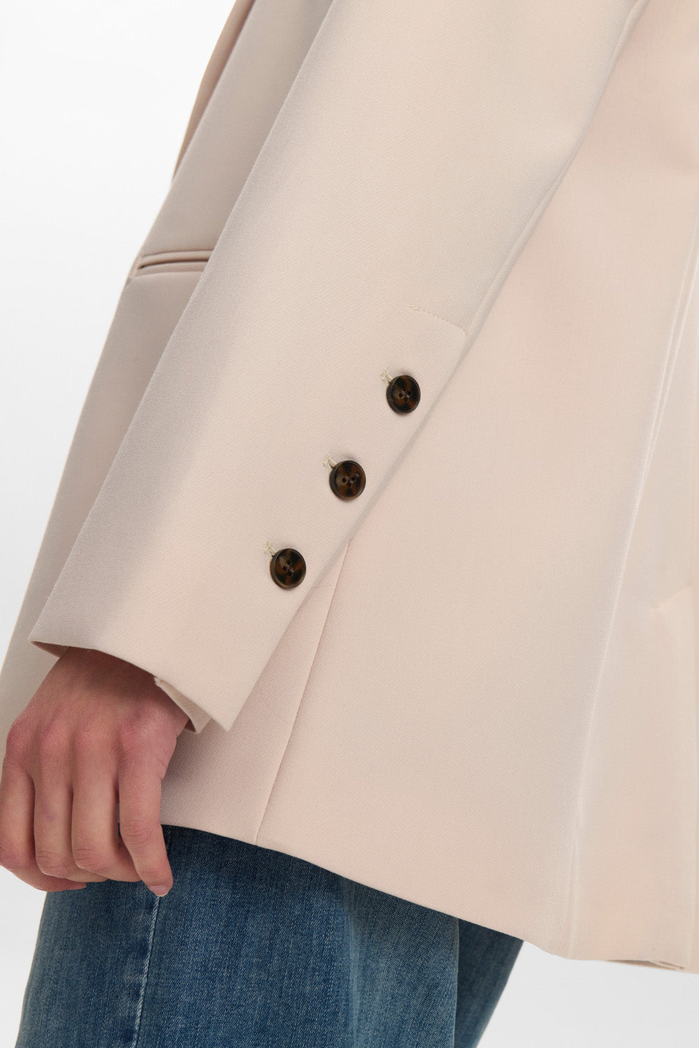 NuRonja Blazer i Oyster Grey