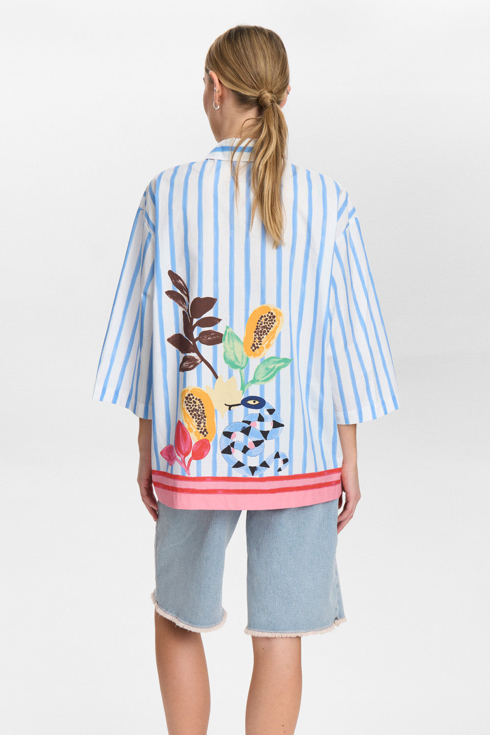 NUWendie Shirt fra Nümph – Stribet Skjorte