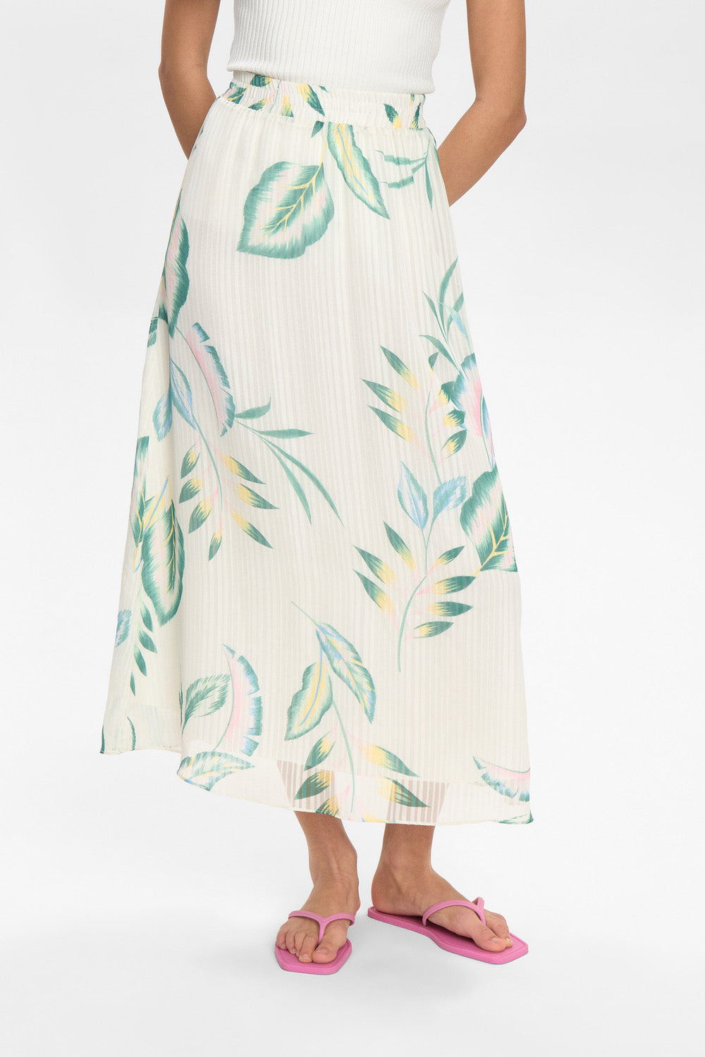 NUWivian Skirt – Nederdel med Print fra Nümph