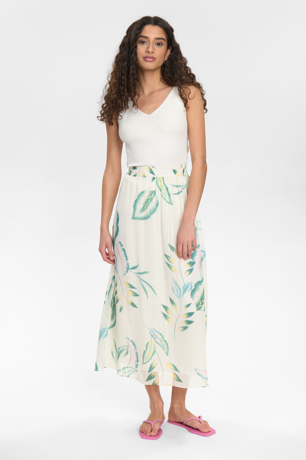 NUWivian Skirt – Nederdel med Print fra Nümph