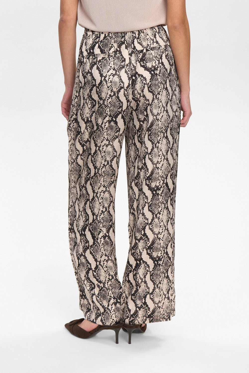 NUVictoria Pants – Snakeprint Bukser fra Nümph