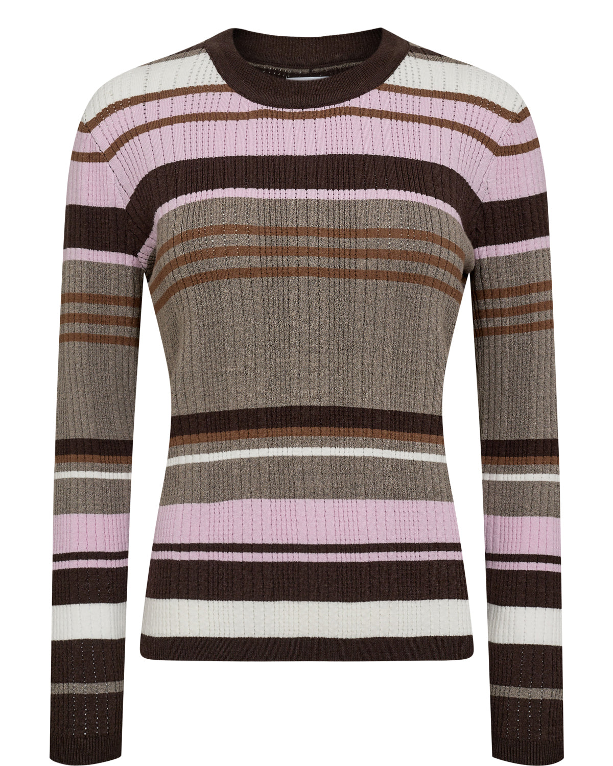 Nümph Nukitti Pullover i Taupe Gray