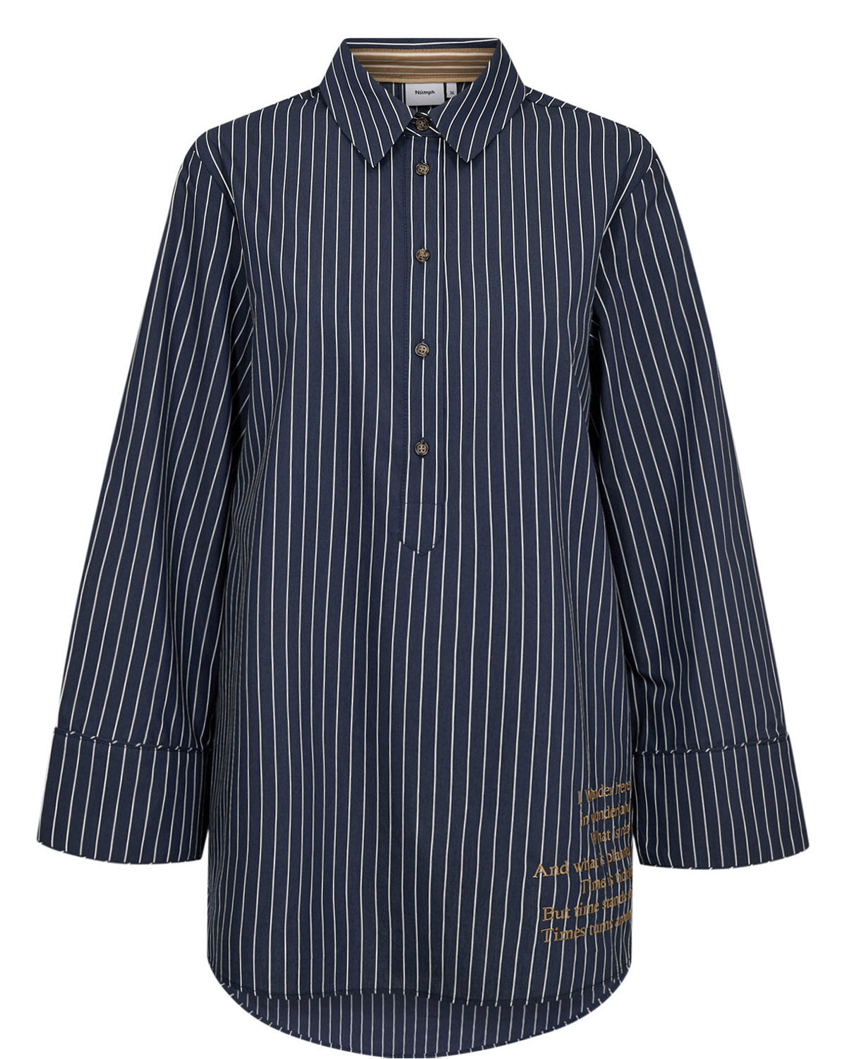 Nümph - NUAstra Skjorte i navy