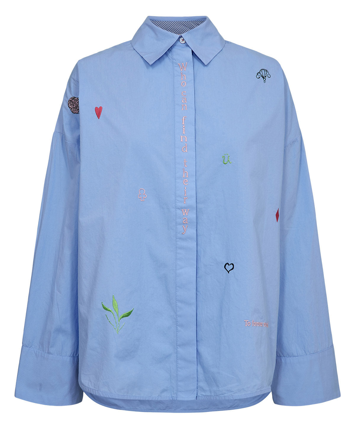 Nümph - NUJuna Skjorte i blå