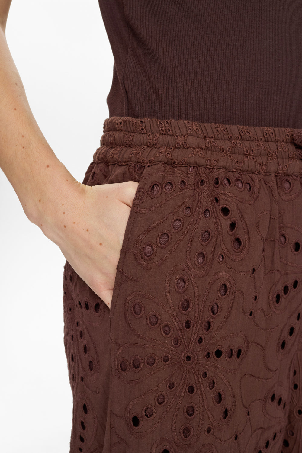 Nümph - NUPalma Bukser Coffee