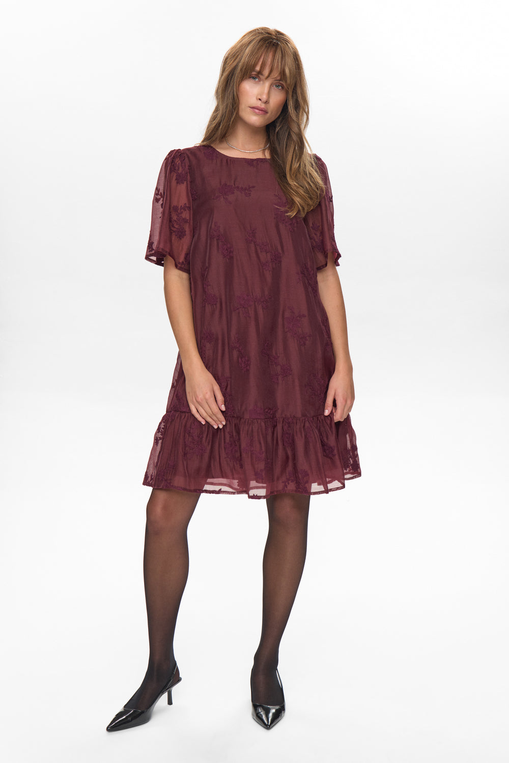 Nümph - NULarni Kjole i bordeaux