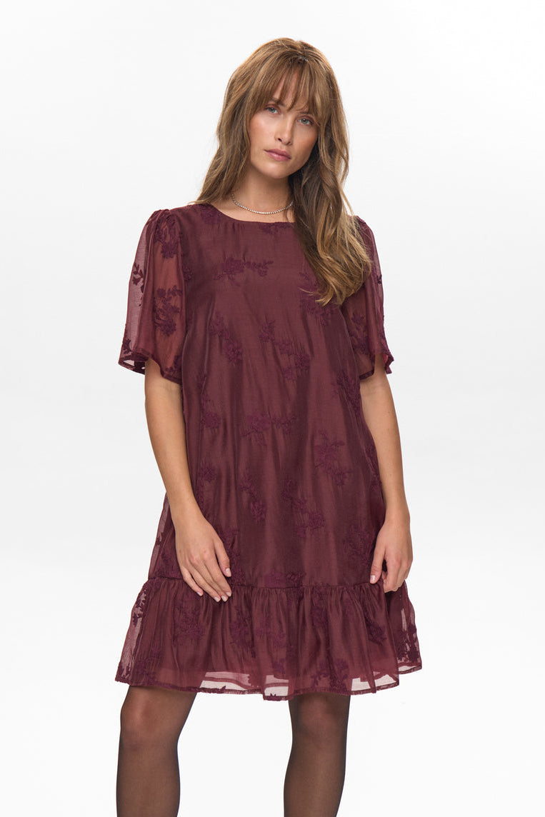 Nümph - NULarni Kjole i bordeaux