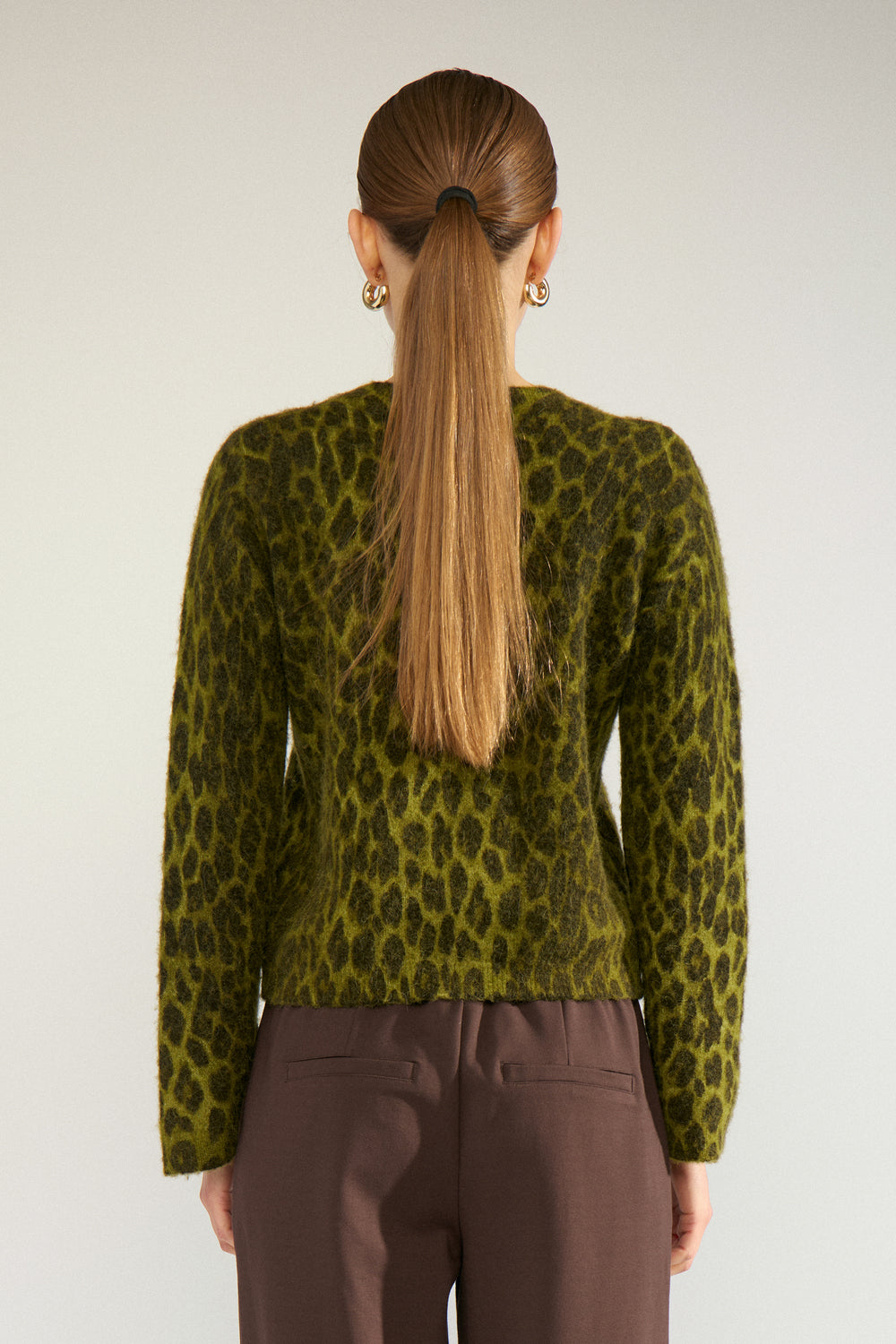 Nümph - NURiette Leo Pullover - Calla Green