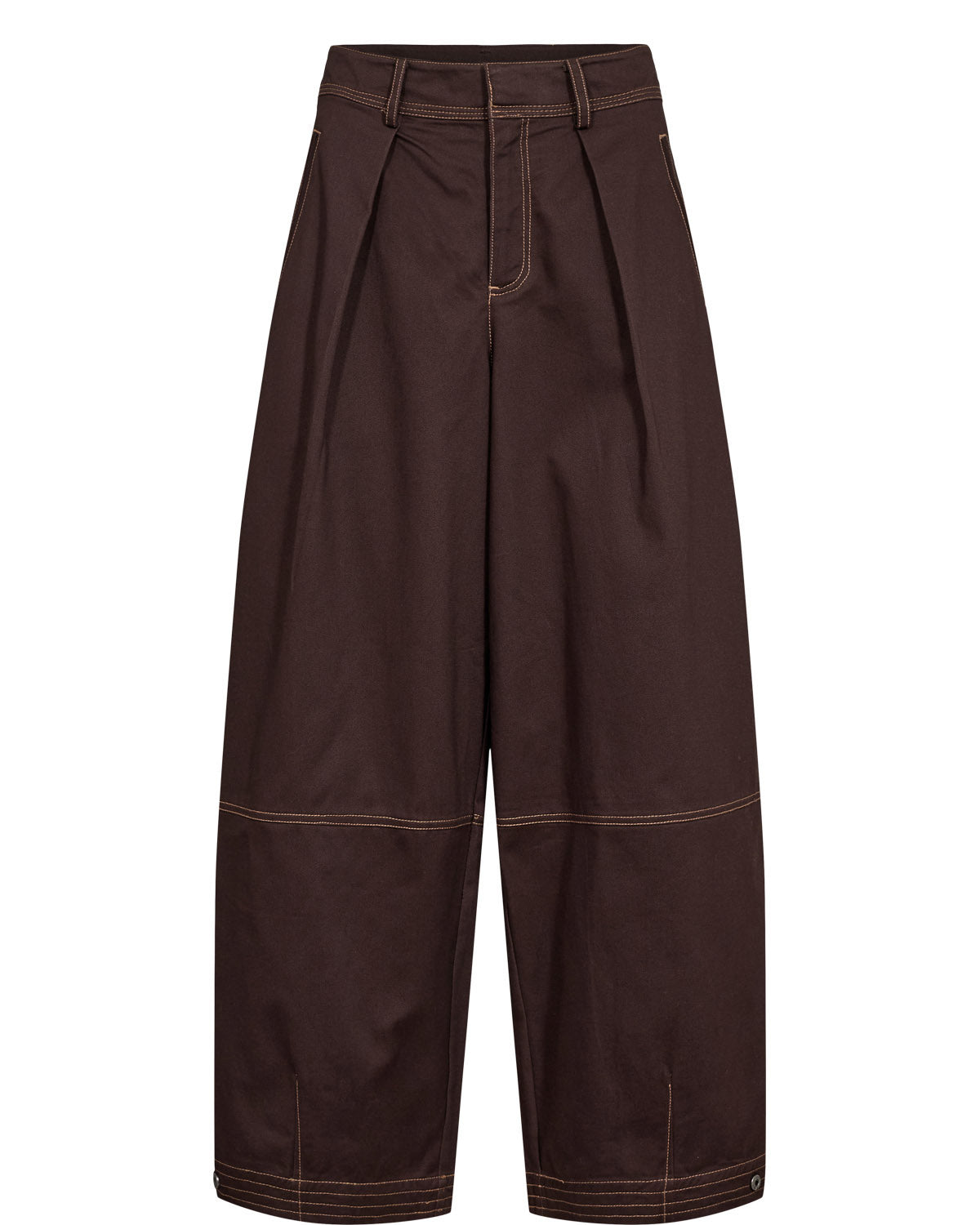 Nümph - NUKatti Barrel Pants - Chocolate Plum