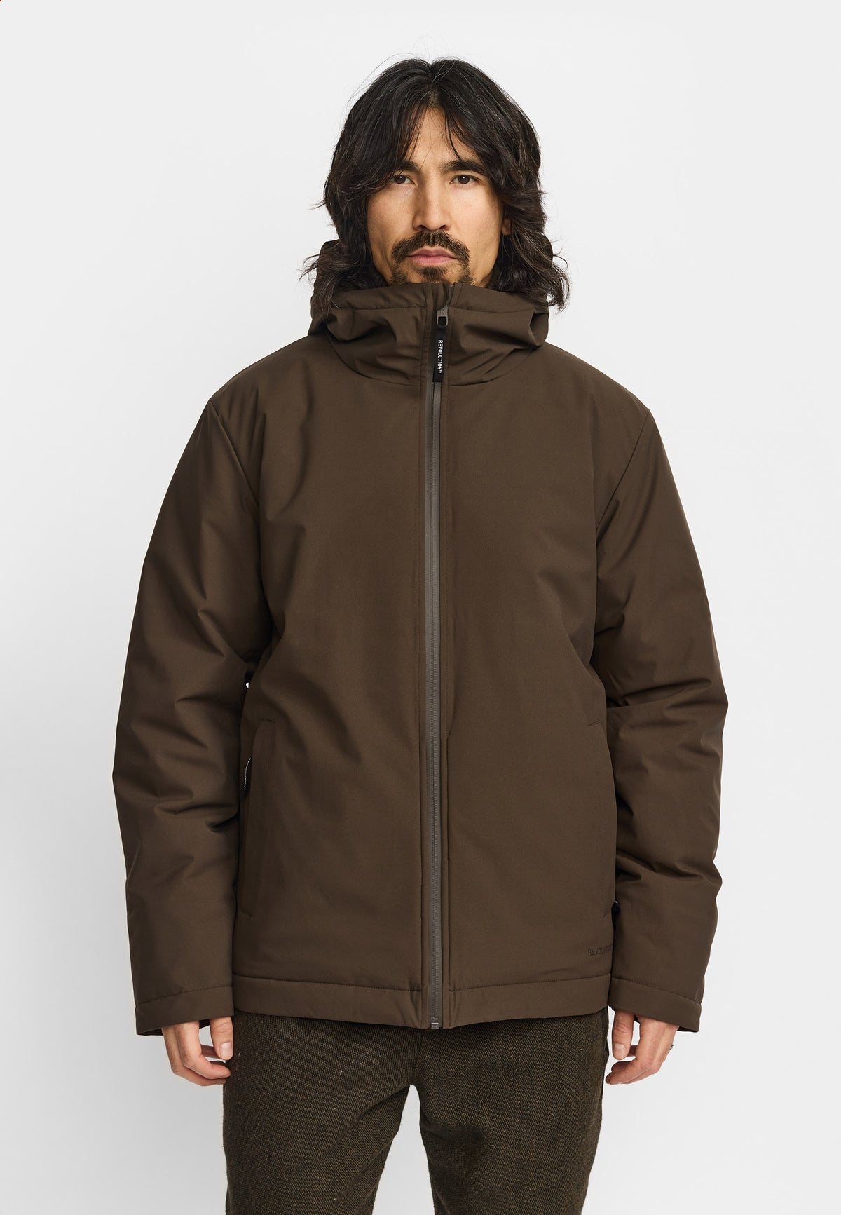 Revolution - Padded City Jakke i Brun