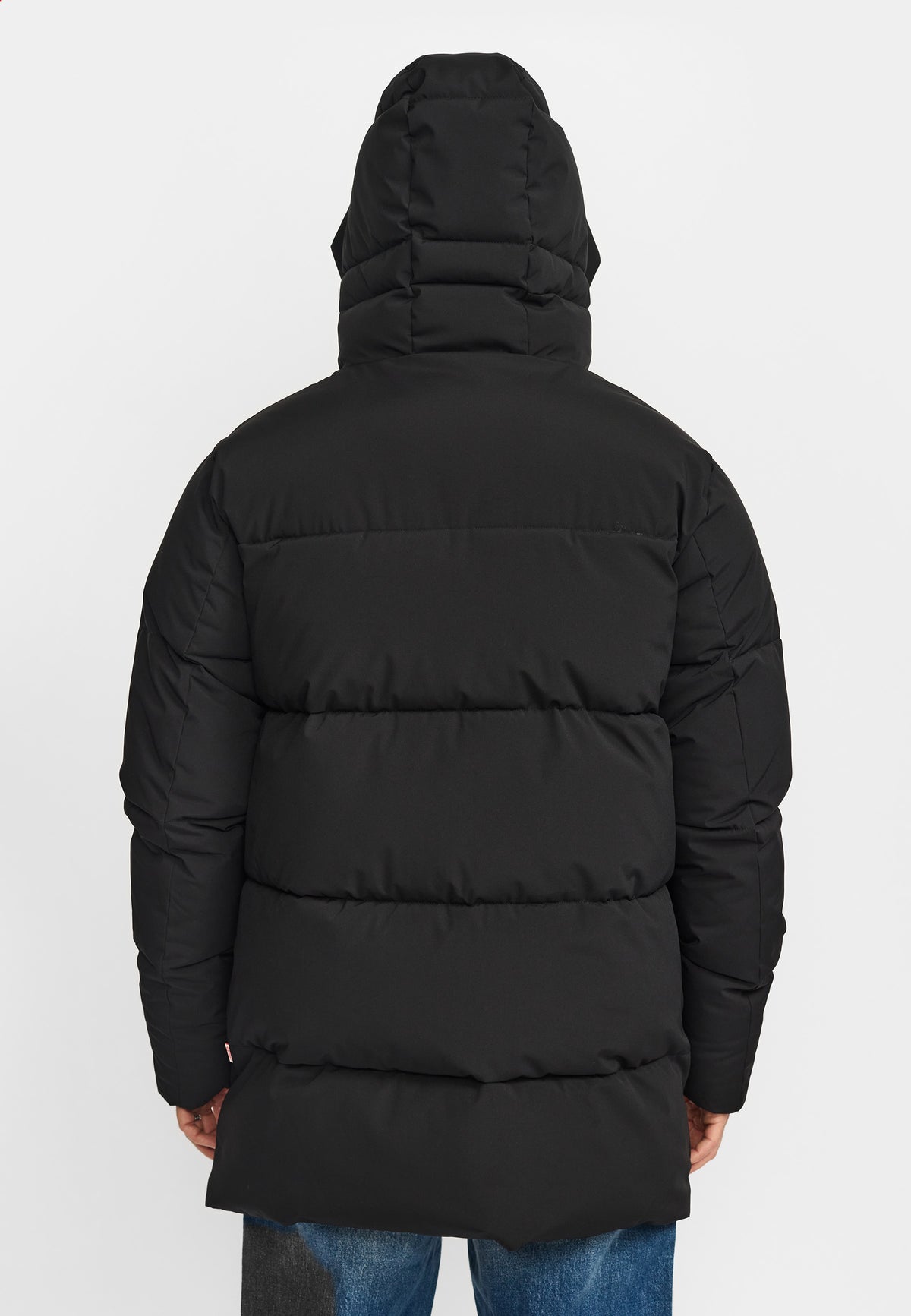 Revolution - Hooded Puffer Jacket - Black