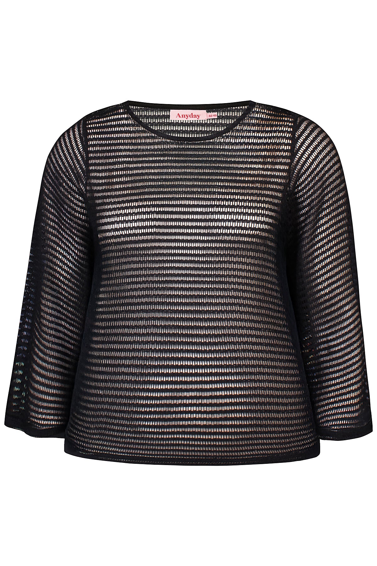 Amalfi bluse, sort