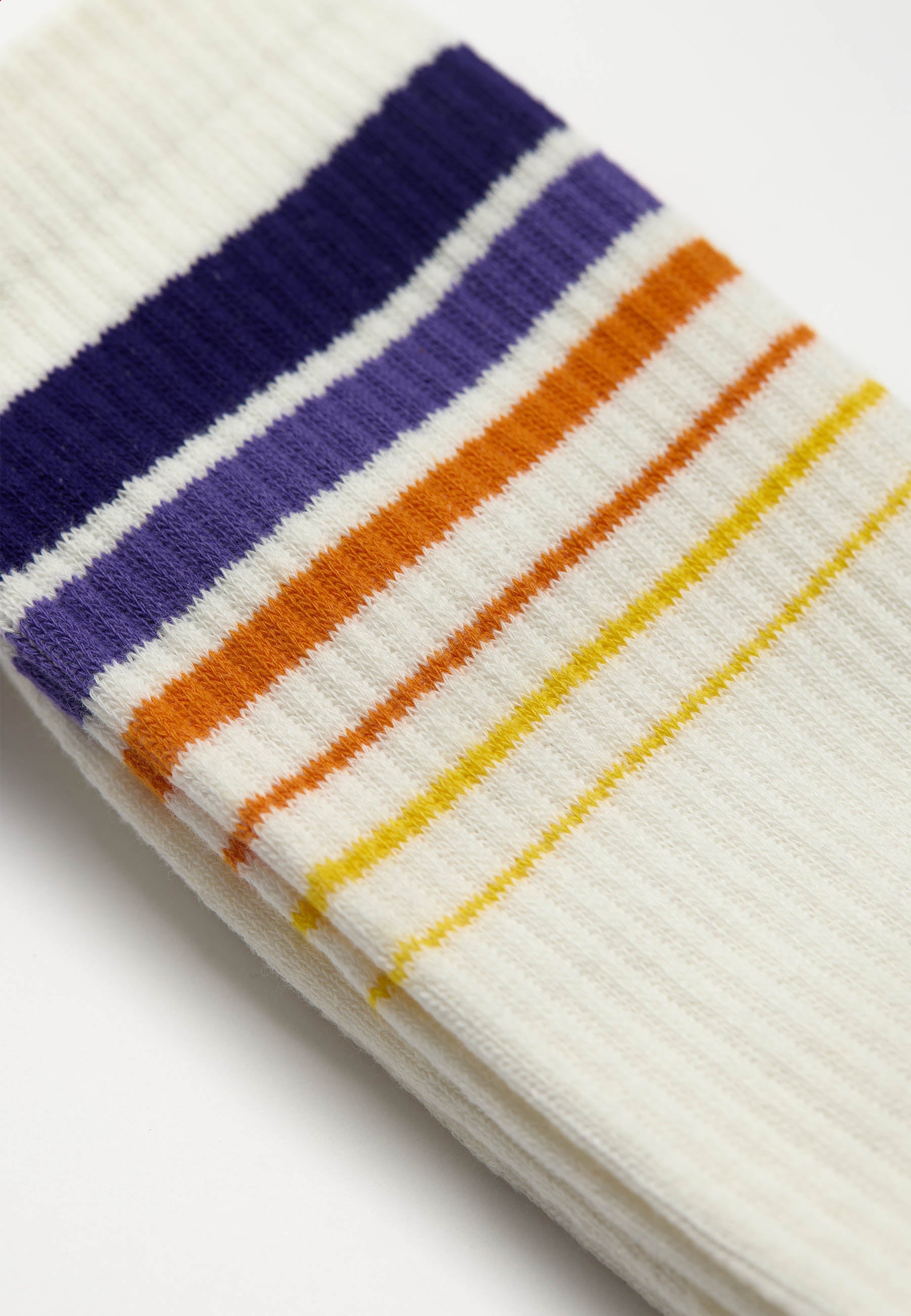 Revolution - Jaquard Crew Sock Offwhite/Sort