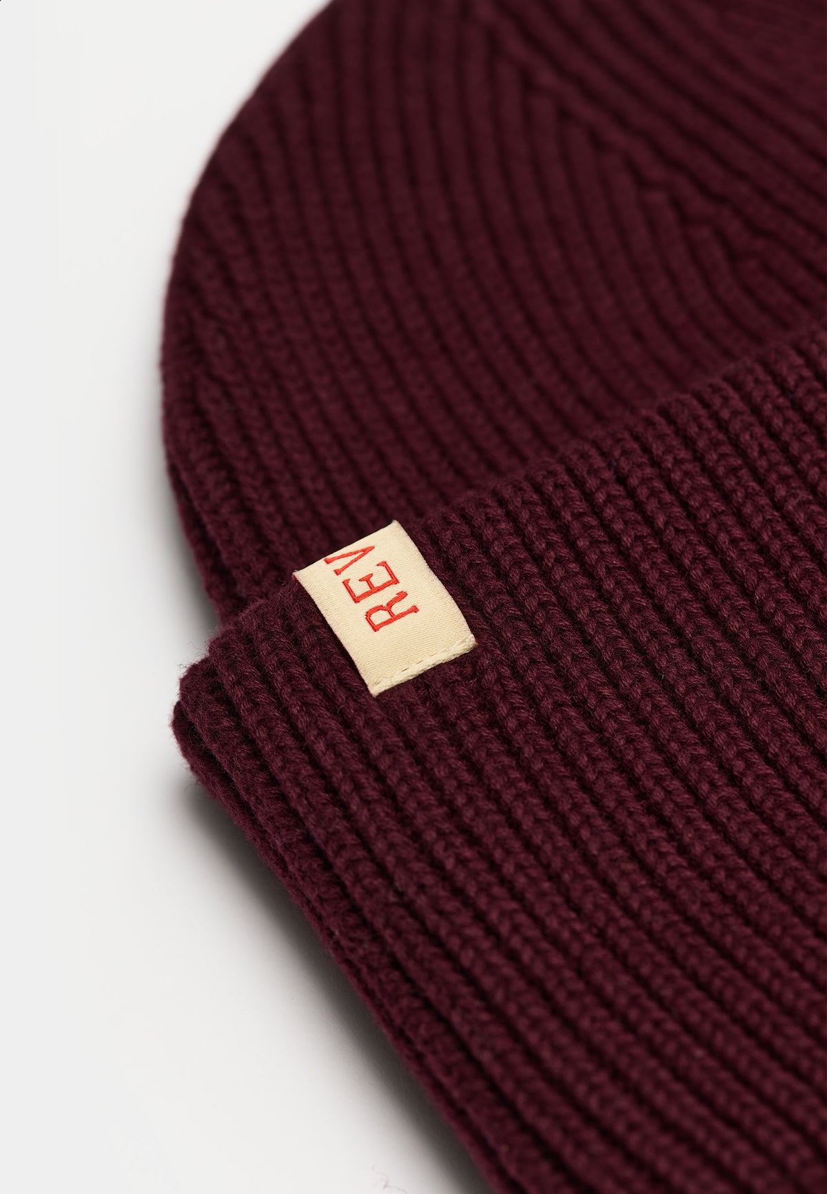Revolution - Big Fold Up Beanie Burgundy
