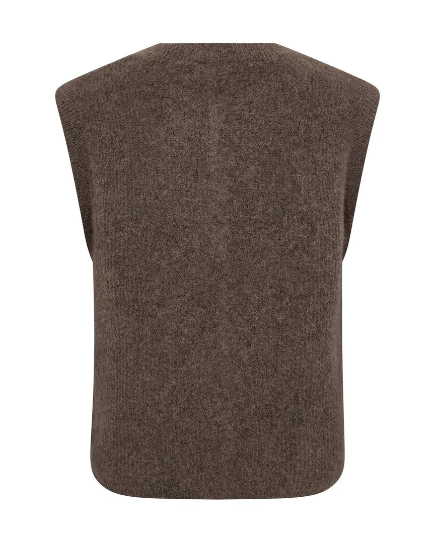 Mos Mosh - MMAlmine Thora Strik Vest i falcon