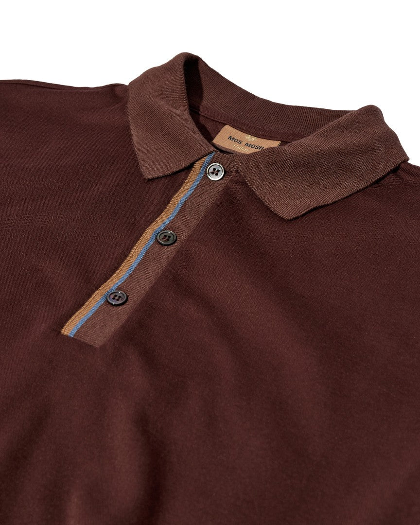 MMGHarvey Polo – Bitter Chocolate