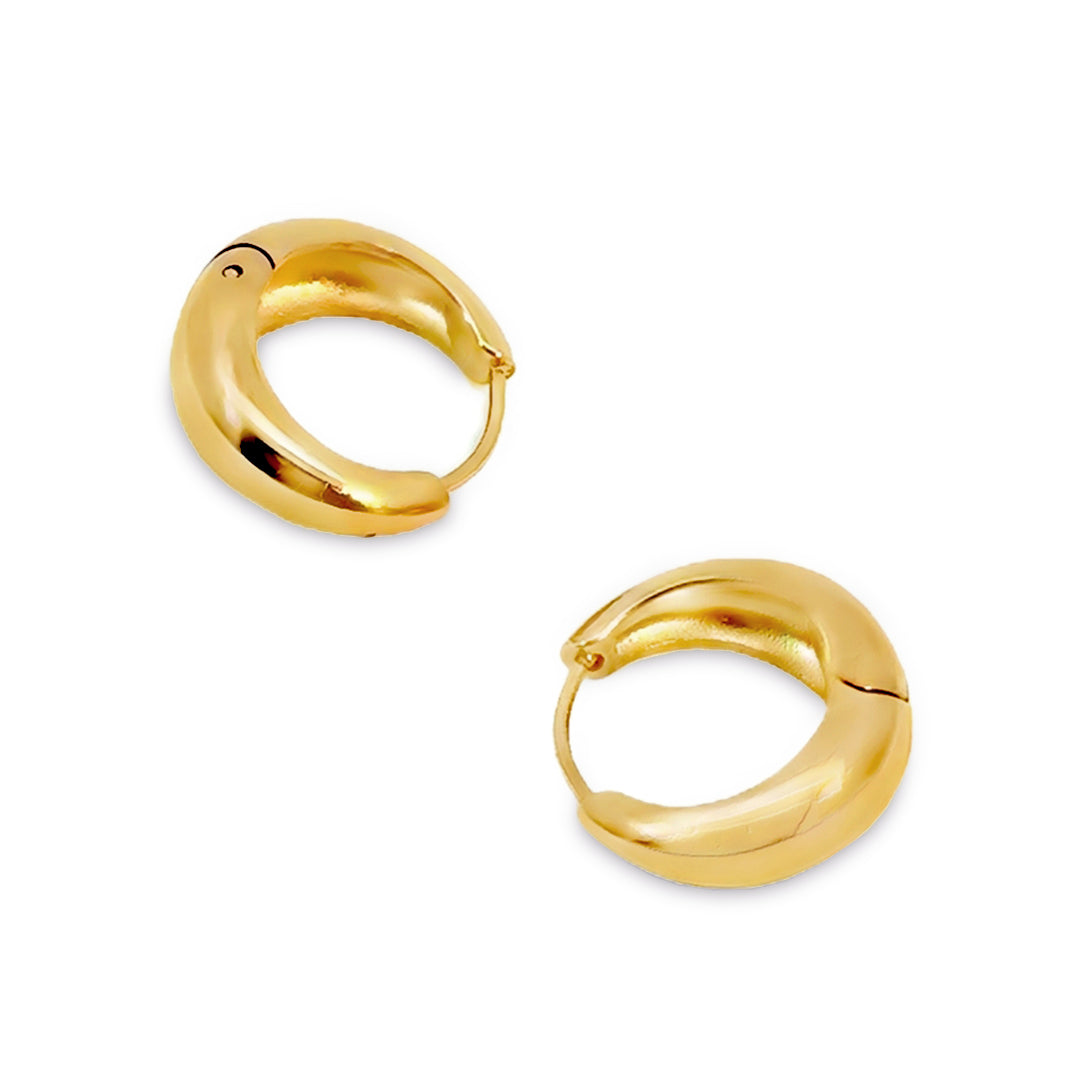 Bay - Basic Hoop 20mm - Vandfaste øreringe